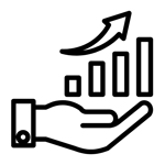 scaling up icon